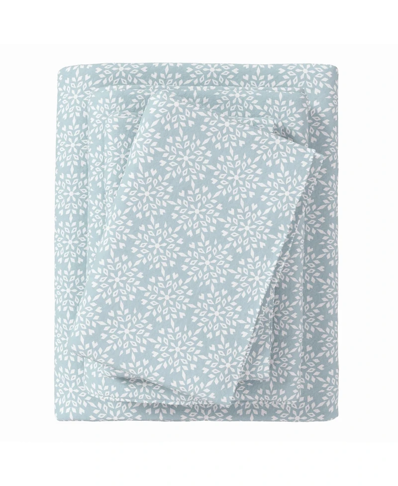 Linery & Co. 100% Turkish Cotton Winter Flannel Sheet Set