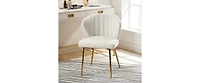 Slickblue Upholstered Wingback Accent Side Chair Stylish and Comfortable Design