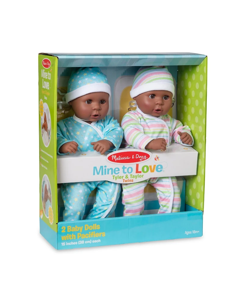 Melissa and Doug Mine to Love - Tyler and Taylor Twins