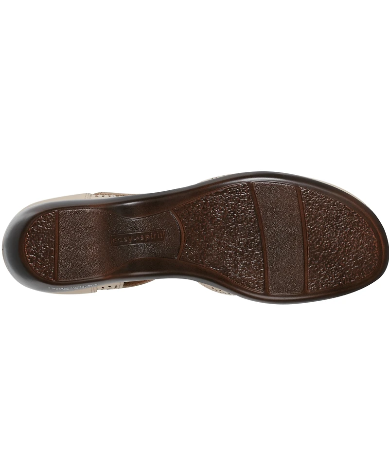 Easy Spirit Women's Denita Two-Piece Mary Jane Flats