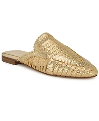 Nine West Women's Campton Woven Slip-On Mules