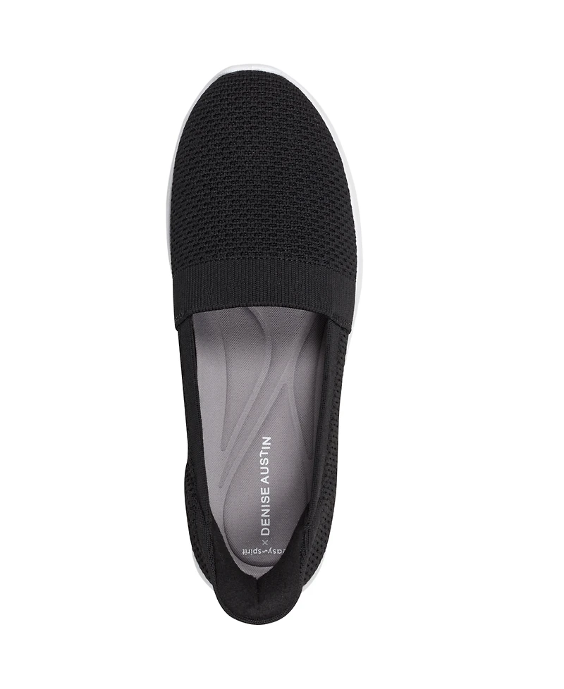Easy Spirit Women's x Denise Austin Nilsa Soeasy Slip-On Flats