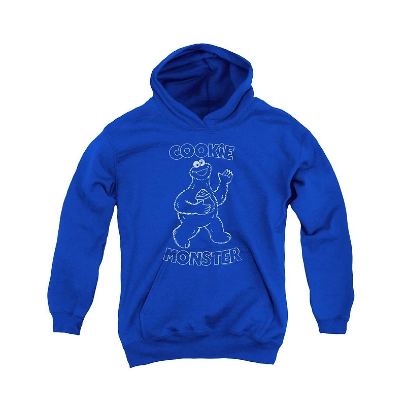 Sesame Street Youth Simple Cookie Pull Over Hoodie