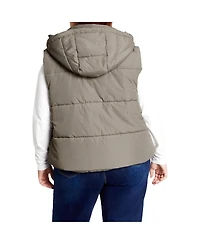 City Chic Plus Ava Puffer Vest
