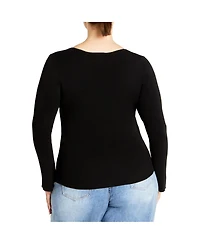 City Chic Plus Brooklyn Sweater