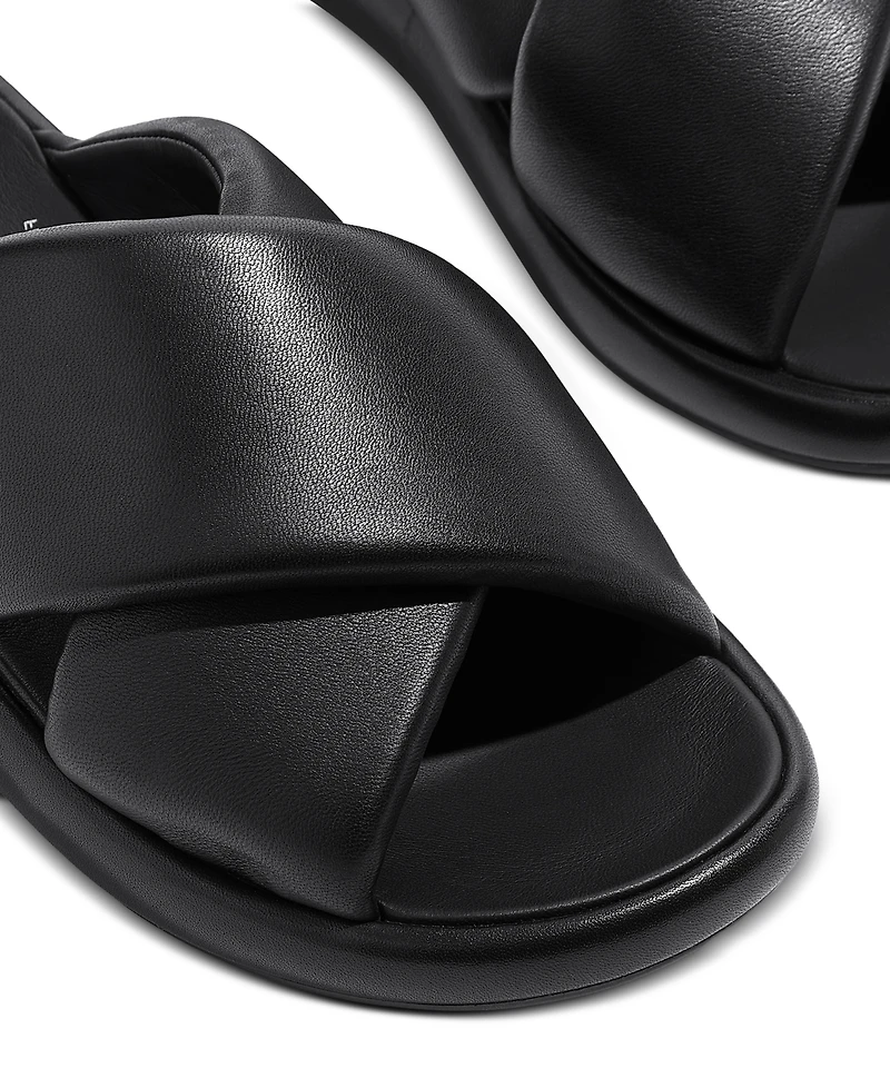 FitFlop Women's iQushion D-Luxe Padded Cross Slides