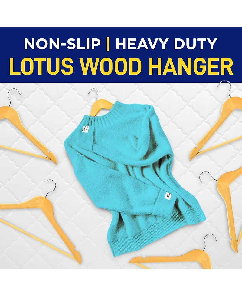 Lifemaster Wooden Hanger Set