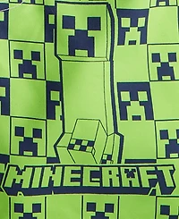 Minecraft Little Boys Rash Guard & Swim Trunks Two-Piece Swimsuit