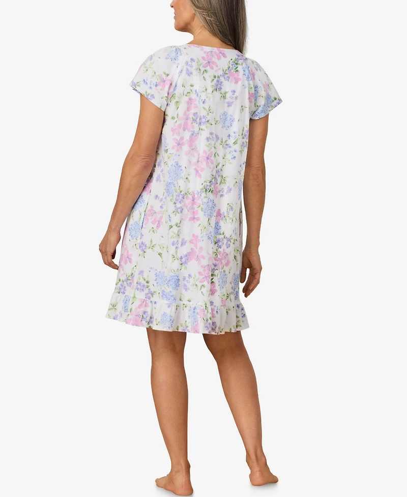 Aria Women's Short Cap Sleeve Nightgown
