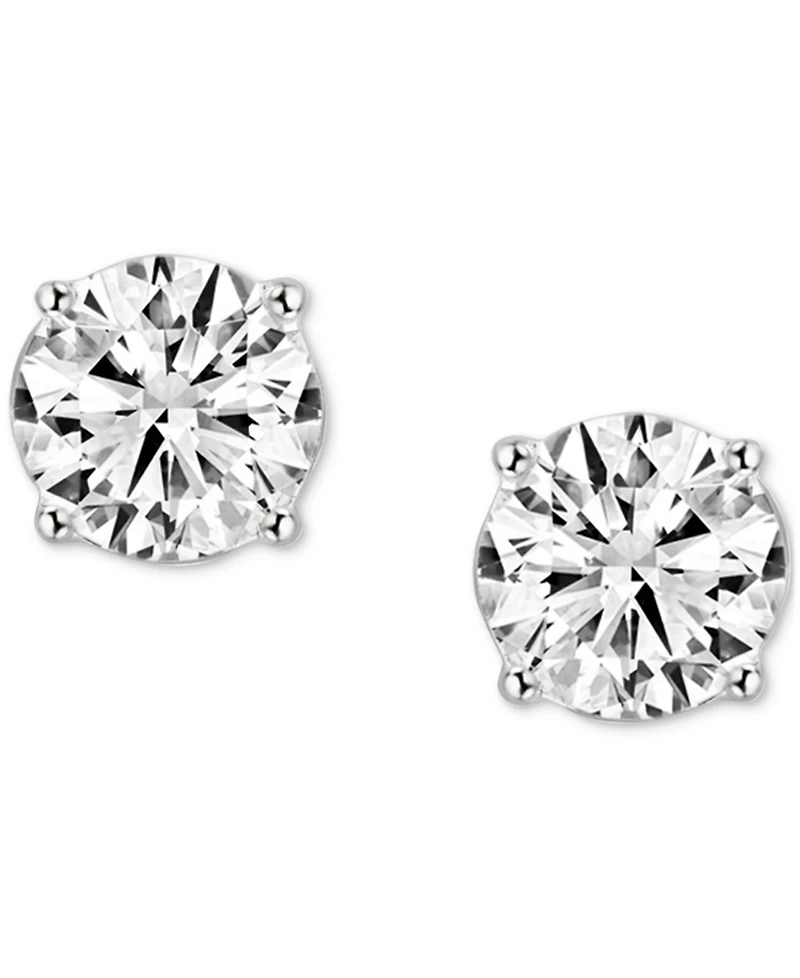 Igi Certified Diamond Stud Earrings (3 ct. t.w.) in 14K White Gold