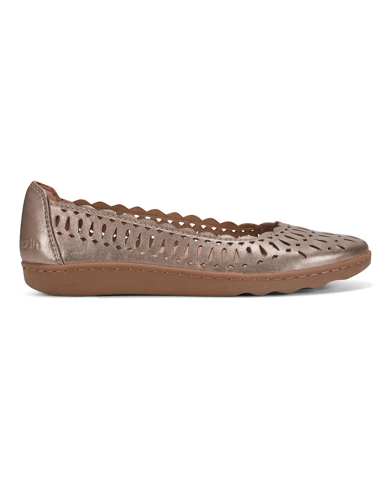 Earth Women's Luna Cutout Ballet Flats