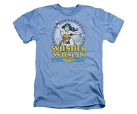 Dc Wonder Woman Men's Comics Star Of Paradise Island Adult Heather Tee / T-Shirt