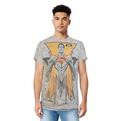 Batman V Superman Mens Super Tech Sub Adult Poly/Cotton Short Sleeve Tee / T-Shirt