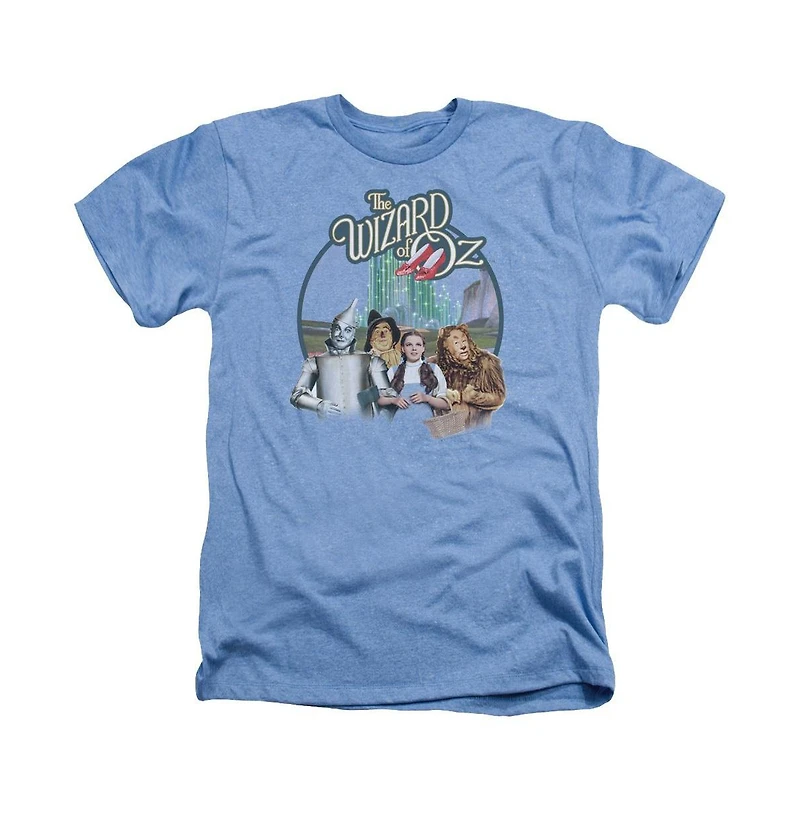Wizard Of Oz Mens Were Off To See Adult Heather Tee / T-Shirt