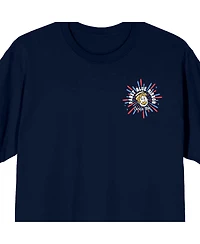 Pabst Blue Ribbon Men's Since 1844 Navy Short Sleeve Tee