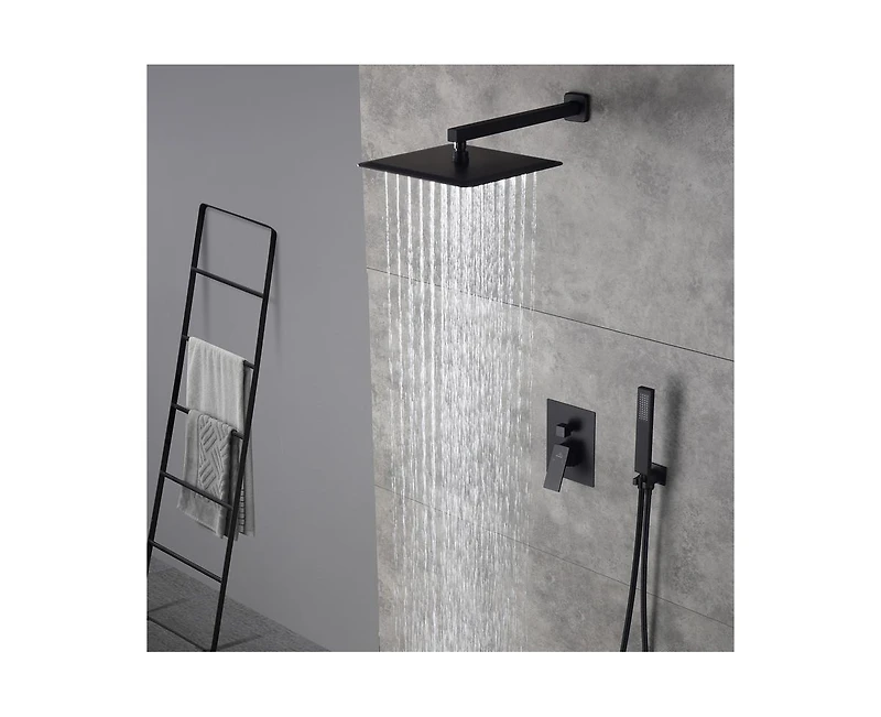 Casainc Pressure-Balanced (Temperature And Volume) All-In-One Kit with Rough in-Valve
