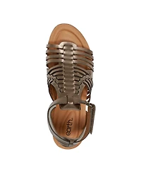 Earth Women's Hattie Fisherman Wedge Sandals