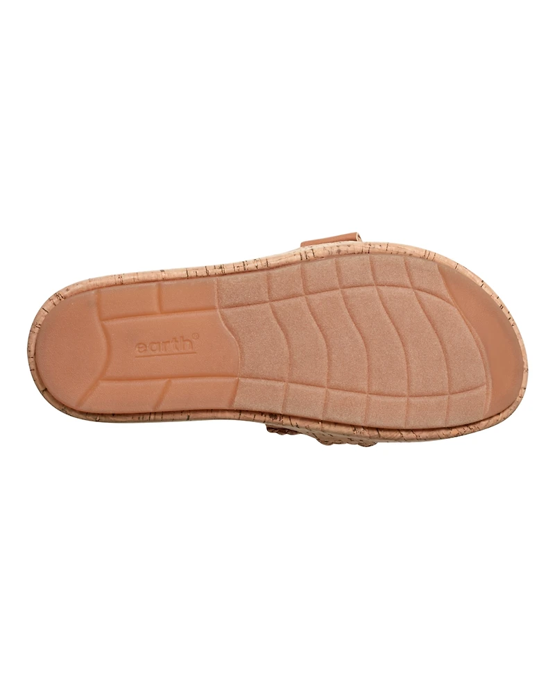 Earth Women's Samsy Platform Slide Sandals
