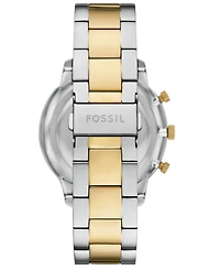 Fossil Men's Neutra Chronograph Two-Tone Stainless-Steel Watch, 44mm