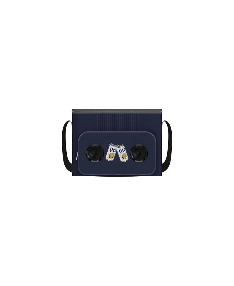 Miller Lite Insulated Thermal Cooler Bluetooth Speaker Bag