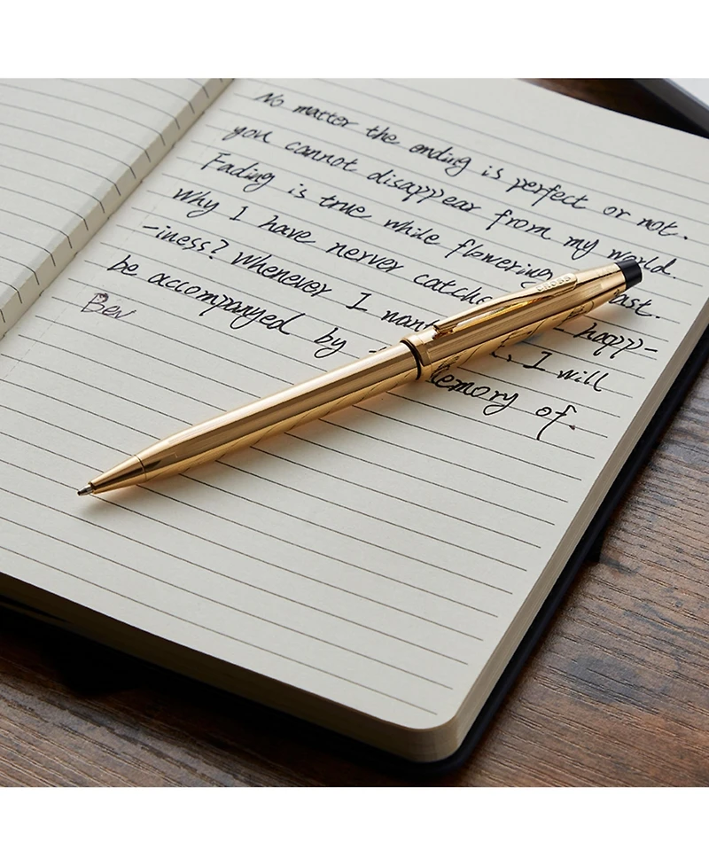 A. T. Cross A.t. Cross Century Ii 23KT Gold Plate with 23KT Gold-Plated Appointments Ballpoint Pen