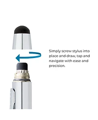 A. T. Cross A.t. Tech3+ Multi Function Pen + Pencil with Optional Stylus