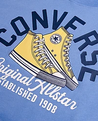 Converse Big Boys Retro Remix Sneaker Arc Tee