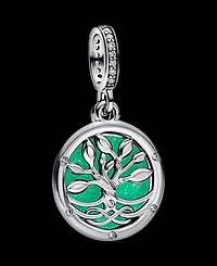 Pandora Glow-in-the-Dark Infinity Tree Double Dangle Charm