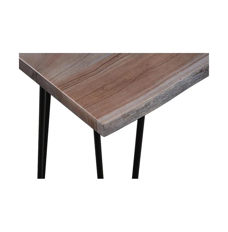 Jofran Nature's Edge Solid Acacia Counter Height Sofa Dining Table