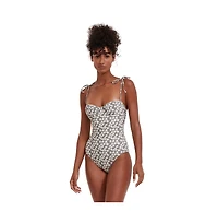 Flirtt Gottex Women's Field Of Dreams Underwire One Piece