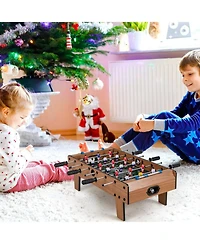 Kuyotq 27 Inch Foosball Table Mini Tabletop Soccer Game