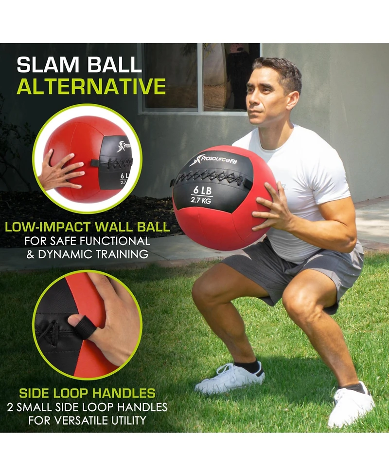 ProsourceFit Soft Medicine Ball, 6lb