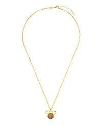 Disney Multi Color Crystal Mickey Mouse Fireball Pendant Necklace