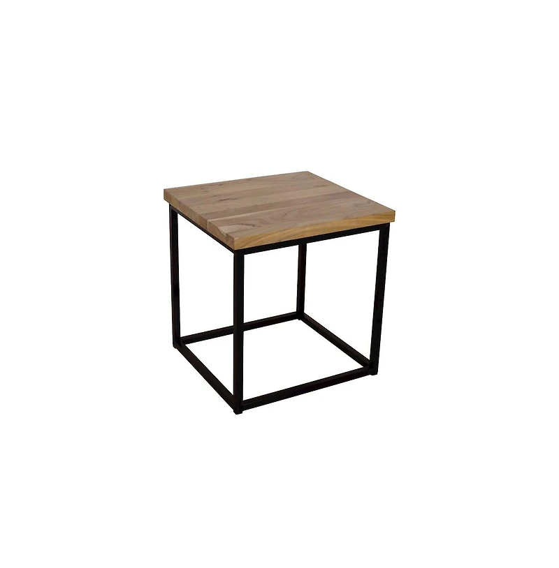 Jofran Ames Solid Wood Modern End Table