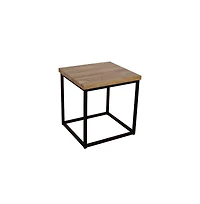 Jofran Ames Solid Wood Modern End Table