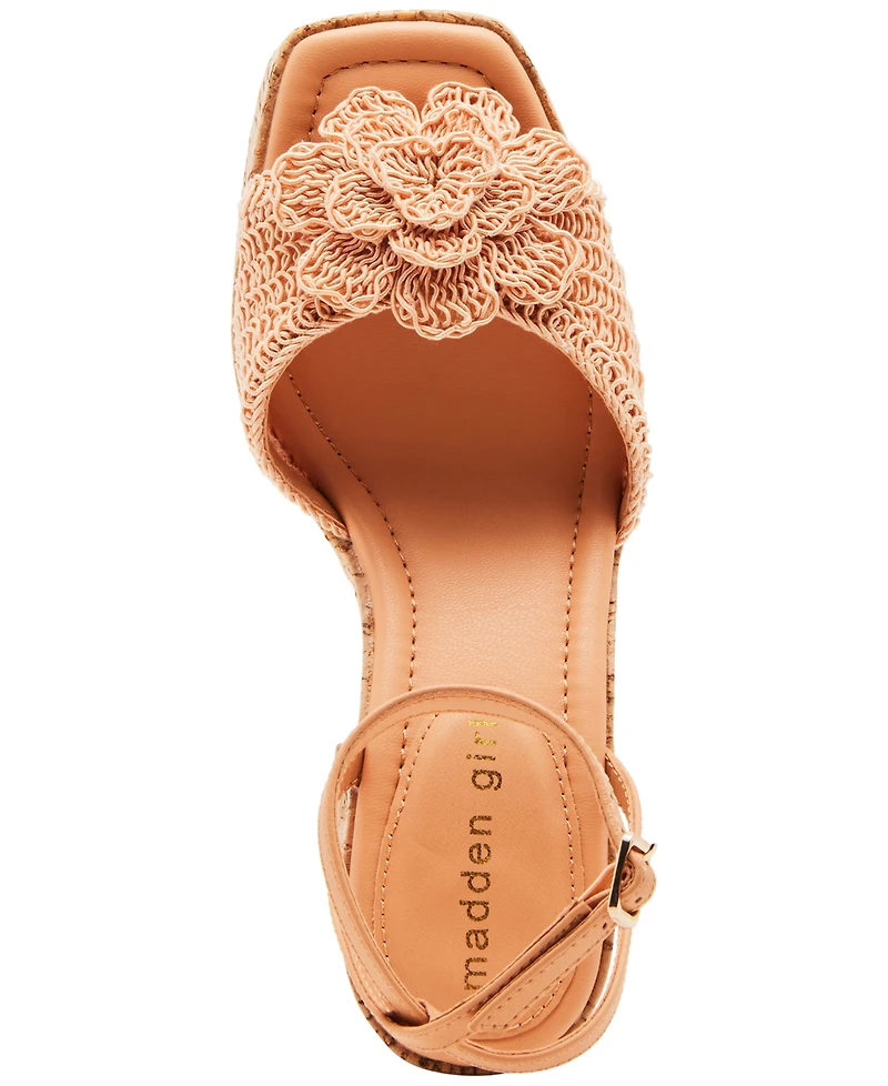 Madden Girl Garden Flower Platform Dress Sandals