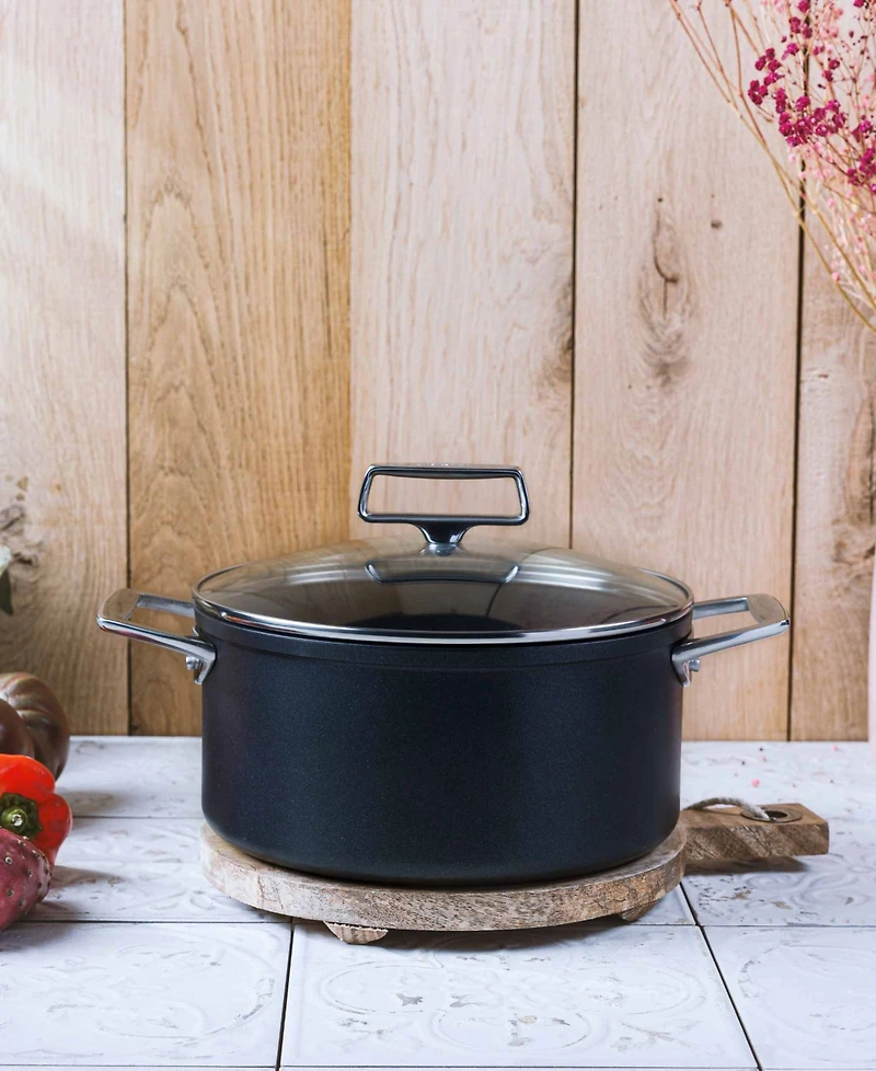 Cristel Castel Pro Ultralu 5.5-Qt. Nonstick Stewpot With Lid