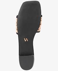 Vaila Shoes Women's Daniella Flat Sandals - Extended Sizes 9-14