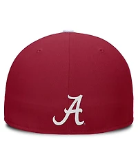 Nike Men's Crimson/White Alabama Crimson Tide Two-Tone Primetime Performance Fitted Hat