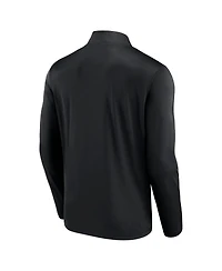 Fanatics Men's Black Las Vegas Raiders Head-to-Head Quarter-Zip Top