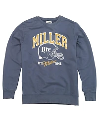American Needle Men's Navy Miller Lite Sunday Fleece Pullover Sweatshirt