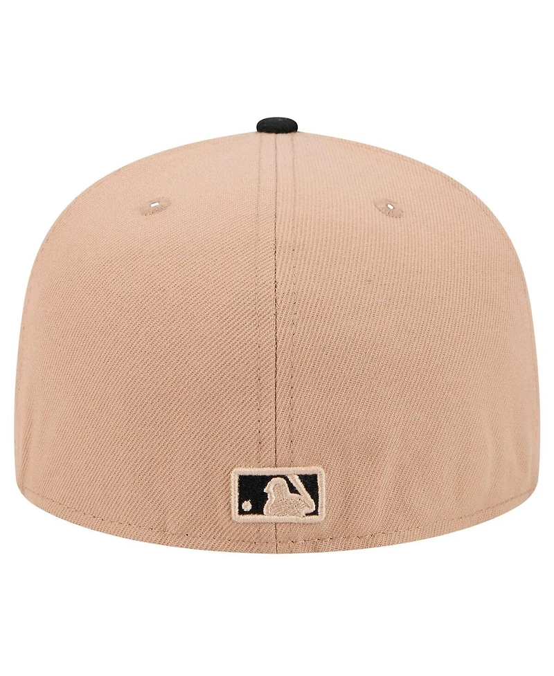 New Era Men's Khaki Chicago White Sox 59FIFTY Fitted Hat