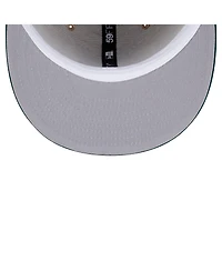 New Era Men's Khaki Athletics 59FIFTY Fitted Hat