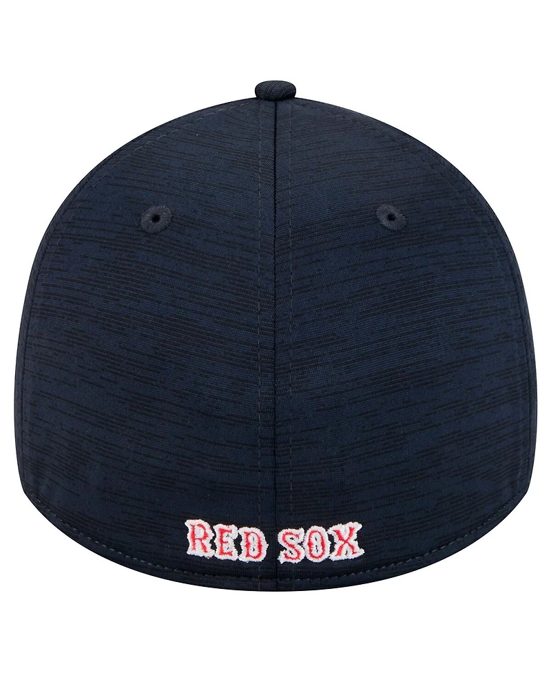 New Era Men's Navy Boston Red Sox Tech 39THIRTY Flex Hat