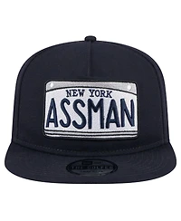 New Era Men's Navy Seinfeld License Plate Golfer Adjustable Hat