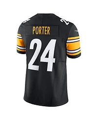 Nike Men's Joey Porter Jr. Black Pittsburgh Steelers Vapor F.u.s.e. Limited Jersey