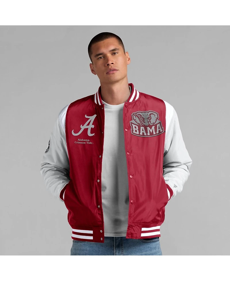 Fanatics Men's Crimson Alabama Crimson Tide Elements Elite Full-Snap Jacket