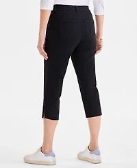 Style & Co Petite Mid-Rise Comfort Waist Capri Pants, Exclusively at Macy's