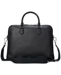 Polo Ralph Lauren Men's Smooth Leather Commuter Bag
