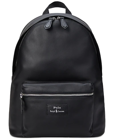 Polo Ralph Lauren Men's Smooth Leather Backpack
